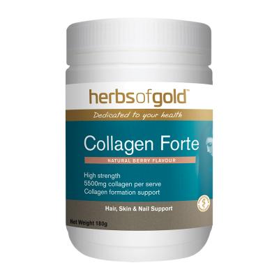 Herbs of Gold Collagen Forte Natural Berry 180g